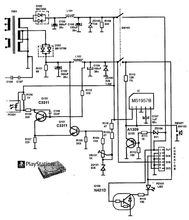 Sony playstation-schematic playstation 3 circuit diagram 