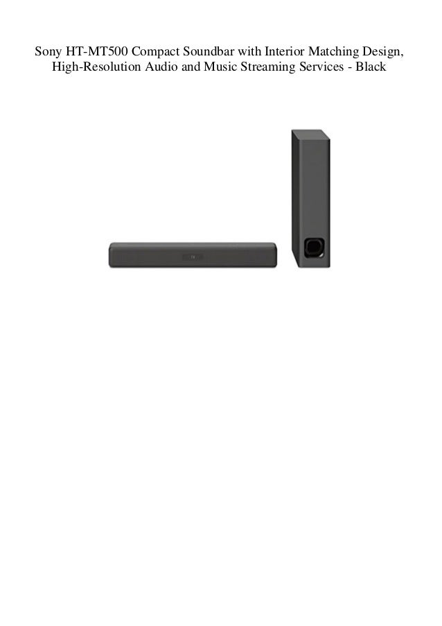 sony compact soundbar