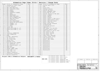 5
5
4
4
3
3
2
2
1
1
D D
C C
B B
A A
Title
Size Document Number Rev
Date: Sheet of
HON HAI Precision Ind. Co., Ltd.
CCPBG - R&D Division
FOXCONN
M960&M970 L Model SA
Index Page
A3
1 73
Thursday, December 24, 2009
Title
Size Document Number Rev
Date: Sheet of
HON HAI Precision Ind. Co., Ltd.
CCPBG - R&D Division
FOXCONN
M960&M970 L Model SA
Index Page
A3
1 73
Thursday, December 24, 2009
Title
Size Document Number Rev
Date: Sheet of
HON HAI Precision Ind. Co., Ltd.
CCPBG - R&D Division
FOXCONN
M960&M970 L Model SA
Index Page
A3
1 73
Thursday, December 24, 2009
70
Schematics Page Index
Block Diagram
67 CPU Power_VID
OVP protection
Others power plane
CPU Power_VHCORE
Inverter CONNECTOR
75
76
77
78
79
80
Rev.
71
26
27
28
29
30
31
32
33
34
15
35
57
53
61
59
50
58
52
48
Title of Schematics Page
49
47
44
40
39
38
43
54
Page
55
45
46
56
60
62
63
64
65
51
66
ARD (DMI,PEG,FDI)
ARD (CLK,MISC,JTAG)
ARD (DDR3)
ARD (GRAPHICS POWER)
ARD (GND)
ARD (RESERVED)
PCH (HDA,JTAG,SAT)
PCH (PCI-E,SMBUS,CLK)
PCH (DMI,FDI,GPIO)
PCH (LVDS,DDI)
PCH (PCI,USB,NVRAM)
PCH (GPIO,VSS_NCTF,RSVD)
PCH (POWER) 1/2
PCH (POWER) 2/2
PCH (VSS)
CLOCK GEN
36
72
DDRIII(SO-DIMM_0) 1/3
DDRIII(SO-DIMM_1) 2/3
37
73
74
Project Code & Schematics Subject:
Schematics Page Index (Title / Revision / Change Date)
21
17
Design by
25
P. Leader
Rev.
06
23
14
22
16
12
Title of Schematics Page
13
11
08
Check by
04
03
02
01
07
18
Page
19
09
05
10
20
24
68
ARD (POWER)
Audio (CODEC)
Audio (USB Port)
69
Audio (MUTE)
Audio (Power)
41
42
81
82
83
84
SA
SA
SA
SA
SA
SA
SA
SA
SA
SA
SA
SA
SA
SA
SA
SA
SA
SA
SA
SA
SA
SA
SA
SA
SA
SA
SA
SA
SA
SA
SA
SA
SA
SA
SA
SA
SA
SA
SA
SA
SA
SA
SA
SA
SA
SA
SA
SA
SA
SA
SA
SA
SA
SA
SA
SA
SA
SA
SA
SA
SA
SA
SA
SA
SA
SA
SA
SA
SA
SA
SA
SA
SA
SA
SA
SA
SA
SA
SA
SA
VGFX Power_GFXCORE
HOLE & AMI LABEL
Identify IC
Switch (Botton & KB LED)
Switch DB Conn.
Status LED & LID
Touch Pad
LVDS
CRT
HDMI
LVDS CONNECTOR
History(1)
VTT&PCH Power(1_05V)
Discharge Circuit
SYS Power (+3_3V/+5V)
Power Design Diagram
DCIN&Charger
DDR3 Power(+1_5V/+0_75V)
Thermal Sensor
FAN
Audio (Audio & USB Conn.)
Audio (Head Phone Jack)
Audio (Ext MIC Jack)
Audio/USB DB Conn.
EC+KBC (NPCE783L)
SPI Flash ROM
Mini-PCIE Card (WLAN)
LAN (88E8059) 1/2
KB Connector
Debug Port
Express Card
LAN (Transformer) 2/2
SATA CD-ROM
SATA HDD
SYS Power(+1_8V)
M960&M970 L Model
PCIE (MS) 1/2
PCIE (SD) 2/2
Camera Connector
eSATA COMBO CONN.
AUDIO SPEAKER CONN.
Bluetooth Connector
Felica Connector
History(2)
History(3)
History(4)
History(5)
1P-0099J00-60SB (IRIS MB)
1P-1099J00-60SB (IRIS AUDIO)
1P-1099J01-60SB (IRIS PWR)
1P-0099500-60SB (HANNSTAR MB)
1P-1099500-60SB (HANNSTAR Audio)
1P-1099501-60SB (HANNSTAR PWR)
PCB P/N:
History(6)
History(7)
History(8)
History(9)
 