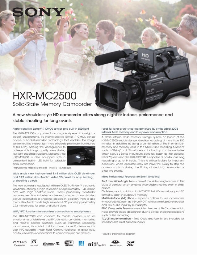 Sony hxr mc2500 case Sony hxr mc2500 case