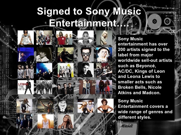 Sony music research
