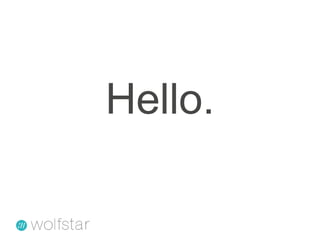 Hello. 