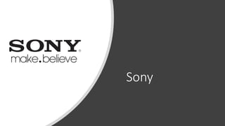 Sony's Rise as a Global Electronics Giant | PPT