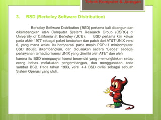 Sistem Operasi : Open Source | PPTX