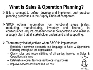 Sales and Operation Planning | PDF