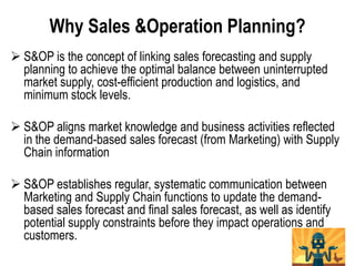 Sales and Operation Planning | PDF