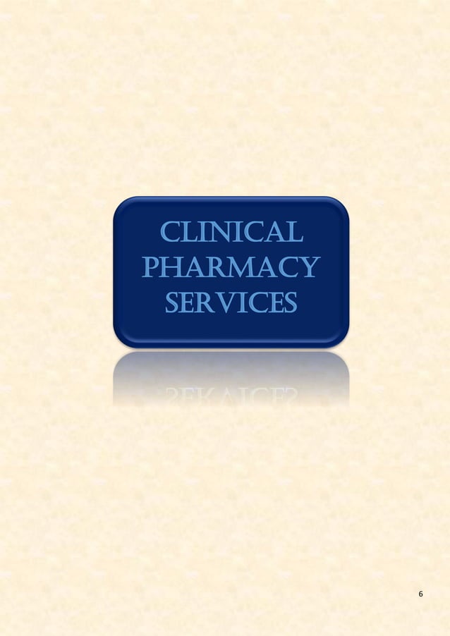 CLINICAL PHARMACY MANUAL PDF