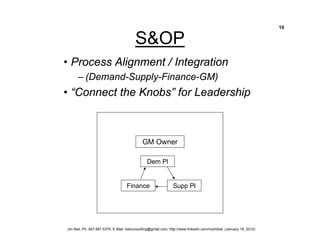 S&OP Overview - Implementation Approach - Biel- 01-18-12 | PDF