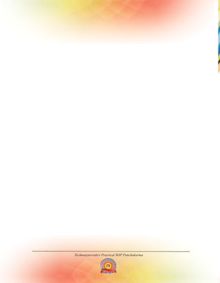 Technoayurveda's Practical SOP Panchakarma
 