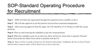 SOP-Recruitment Process- komal.pptx