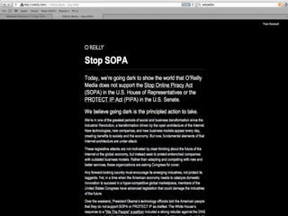 Sopa and PIPA Protest Sites 