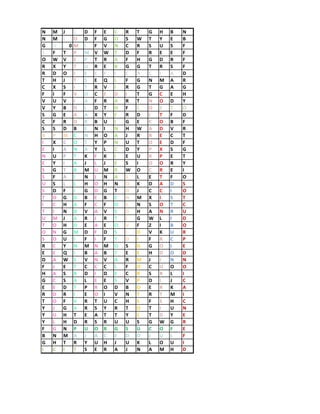 N M J C D F E C R T G H B N
N M L O D F G O S W T Y E B
G U 0 M I F V N C R S U S F
S F T P M V W T D F R E E F
O W V E P T R A F H G D R F
R X Y T U R E B G G T R S F
R D O I E E F I C A C I A D
T H J T S E Q L F G N M A R
C X S I T R V I R G T G A G
F I F V O C E D I T G C E H
V U V I A F R A R T N O D Y
V Y B D L D T D F C O S T O
S G E A A X Y F R D I T F D
C F R D R B U I G E C O B F
S S D B E N I N H W A D V R
B P M C N H O A J R R E C T
I X C O T Y P N U T O E D F
E I A N A Y L C D Y P X S G
N U P T K F K I E U R P E T
E Y I A J L J E S I O O R Y
S G T B M U M R W O C R E I
S F A I N J N A S L E T F O
U S L L H O H N O K D A D S
S D F I G D G T D J C C I O
T O G D B E B C N M X I S T
I C H A F C F O E N S O T C
T I N D V A V S D H A N R U
U M J A R J R T I G W L I D
T O H D E A E O V F Z I B O
O N G M D F D S I O V K U R
S O U I F I F T D I F R C P
R C Y N M N M O S D G O I E
E E Q I B A B T E E H D O D
D A W S V N V A R M J I N N
F J E T C C C L F O C U O O
H A S R D I D E C R S B L I
G C S A L E E S V P D I J C
E E D T P R O D B O E R K A
R D R I E O I V N T R T M I
T O F V R T U C H S F S H C
Y J G A R S Y R T O T I U N
Y U H T E A T T Y C T D Y E
Y L H D R S R U U S G W G R
F G N P U O R G S U C O F E
B N M A J A C E D O J U L F
G H T R Y U H J U K L O U I
I C I T S E R A J N A M H D
 