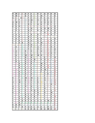 N M J C D F E C R T G H B N
N M L O D F G O S W T Y E B
G U 0 M I F V N C R S U S F
S F T P M V W T D F R E E F
O W V E P T R A F H G D R F
R X Y T U R E B G G T R S F
R D O I E E F I C A C I A D
T H J T S E Q L F G N M A R
C X S I T R V I R G T G A G
F I F V O C E D I T G C E H
V U V I A F R A R T N O D Y
V Y B D L D T D F C O S T O
S G E A A X Y F R D I T F D
C F R D R B U I G E C O B F
S S D B E N I N H W A D V R
B P M C N H O A J R R E C T
I X C O T Y P N U T O E D F
E I A N A Y L C D Y P X S G
N U P T K F K I E U R P E T
E Y I A J L J E S I O O R Y
S G T B M U M R W O C R E I
S F A I N J N A S L E T F O
U S L L H O H N O K D A D S
S D F I G D G T D J C C I O
T O G D B E B C N M X I S T
I C H A F C F O E N S O T C
T I N D V A V S D H A N R U
U M J A R J R T I G W L I D
T O H D E A E O V F Z I B O
O N G M D F D S I O V K U R
S O U I F I F T D I F R C P
R C Y N M N M O S D G O I E
E E Q I B A B T E E H D O D
D A W S V N V A R M J I N N
F J E T C C C L F O C U O O
H A S R D I D E C R S B L I
G C S A L E E S V P D I J C
E E D T P R O D B O E R K A
R D R I E O I V N T R T M I
T O F V R T U C H S F S H C
Y J G A R S Y R T O T I U N
Y U H T E A T T Y C T D Y E
Y L H D R S R U U S G W G R
F G N P U O R G S U C O F E
B N M A J A C E D O J U L F
G H T R Y U H J U K L O U I
I C I T S E R A J N A M H D
 