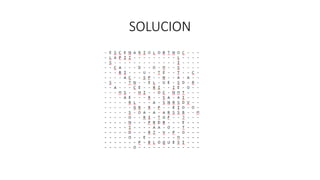 SOLUCION
 