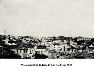 Vista parcial da Cidade de São Paulo em 1915
 