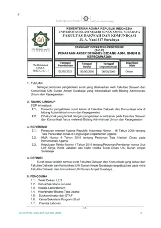Sop Rauk SOP AUK FDK | PDF