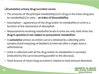 Comprehensive Overview of Bioavailability and Bioequivalence in ...