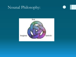 Nounal Philosophy: 
 