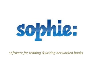 software for reading &writing networked books 