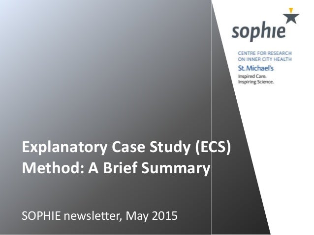 explanatory summary explanatory summary