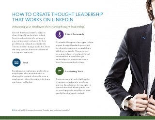 33 How Can My Company Leverage Thought Leadership on LinkedIn?
HubSpot, based in Cambridge, Mass.,
creates marketing softw...