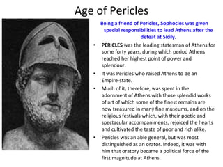 Pericles First Name Sophocles | PPT