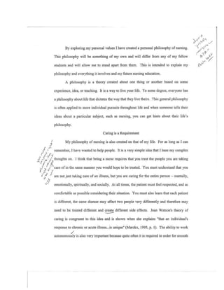 Sophomore philosophy