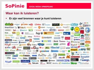 Waar kan ik luisteren?Er zijn veel bronnen waar je kunt luisteren