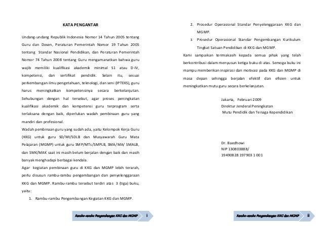 Sop Kkg Dan Mgmp Buku 1