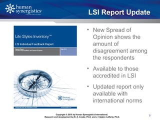 LSI Report Update - Spread of Opinion | PPT