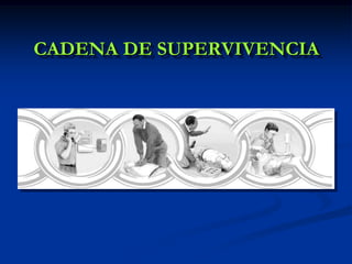 CADENA DE SUPERVIVENCIA
 