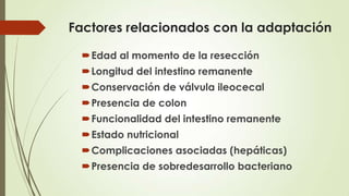 Fall Intestinal Soporte Nutricional en Falla Intestinal | PPSX