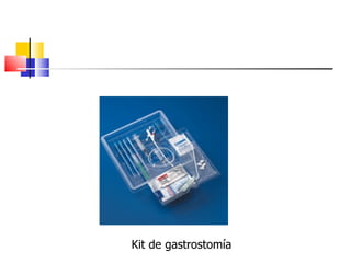 Kit de gastrostomía 