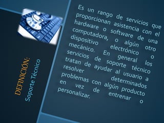 Soporte tecnico exposicion profesor sotelo