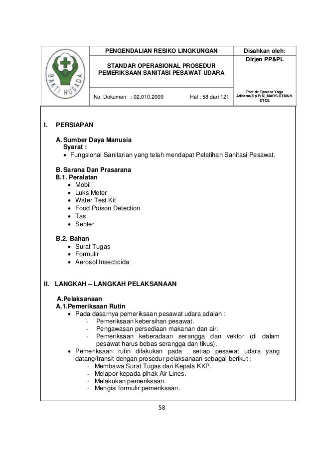 Sop prl kkp