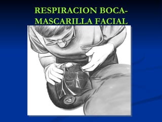 RESPIRACION BOCA-
MASCARILLA FACIAL
 