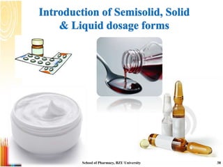 School of Pharmacy, BZU University 38
 