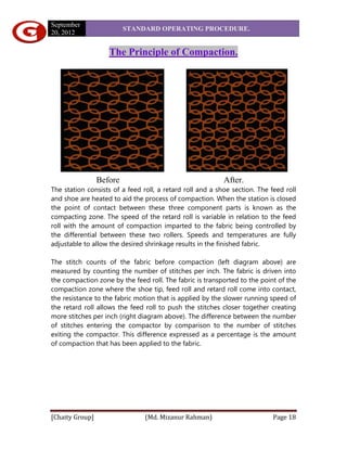 Sop (textile finishing) | PDF