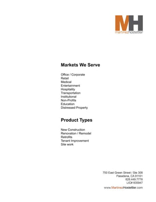 Mak t WeS re
  res    ev
O fe/ op rt
 fi C roae
  c
R ti
 ea l
Me i l
  dac
E tr i n
 net n
     a me t
H sil
 o p at
    ti y
Ta s ott n
 rn p r i
       ao
Istt n l
nt i a
   i o
    u
N nPoi
 o -rf ts
E u ai
 d ctno
Ds e s dPo et
 irse rp r
  t         y



Po u t y e
 rd c T p s
N wC n t co
 e o s utn
        r i
R n v t n/ e d l
 e o ai R mo e
       o
R tf
 er i
   ot s
T n n I rv me t
 e a tmpo e n
St w r
 i ok
  e
 