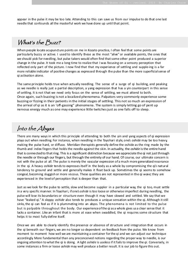 Revised essay