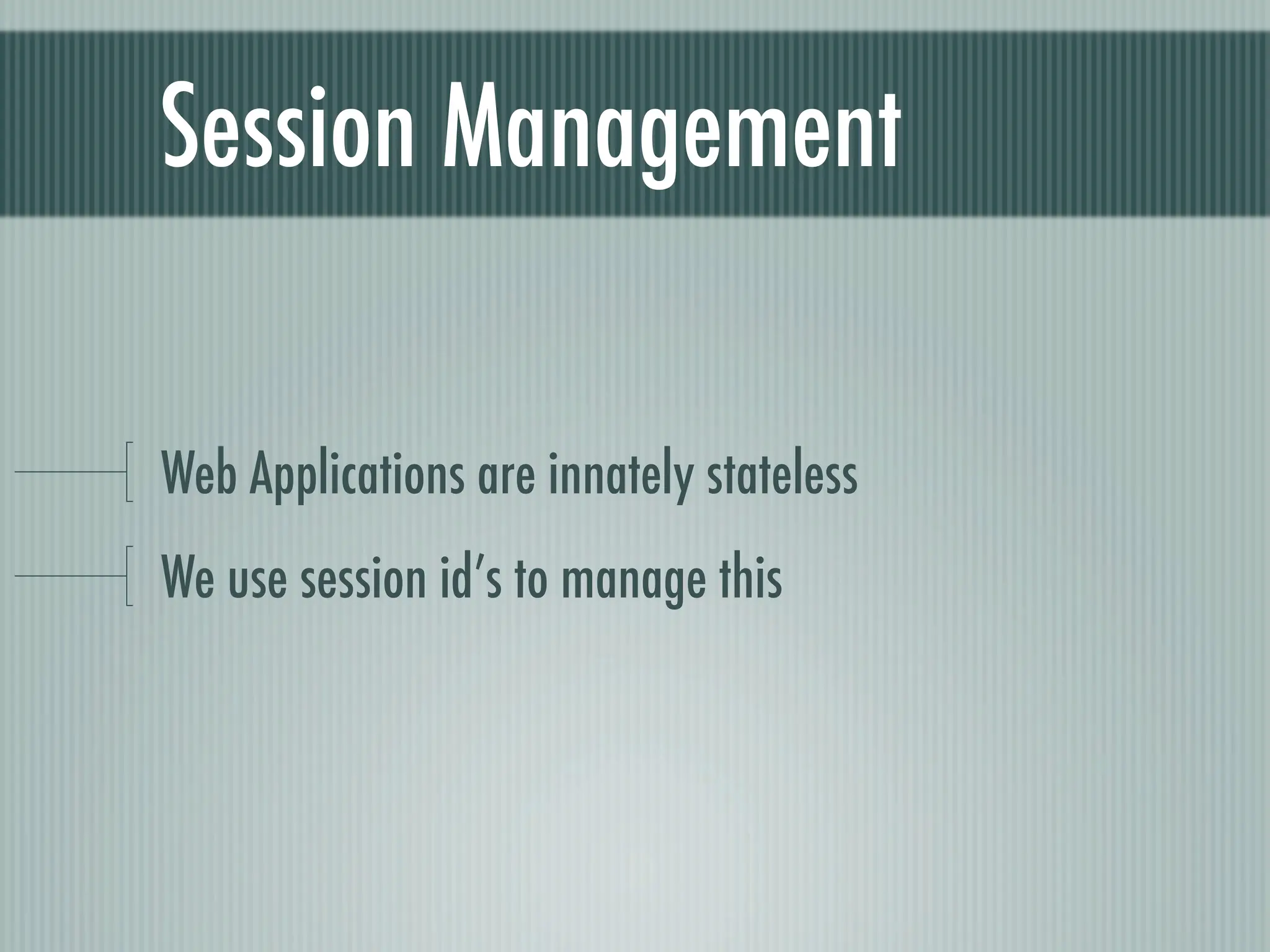 Web Appliction Security - Scotland on Rails presentation
