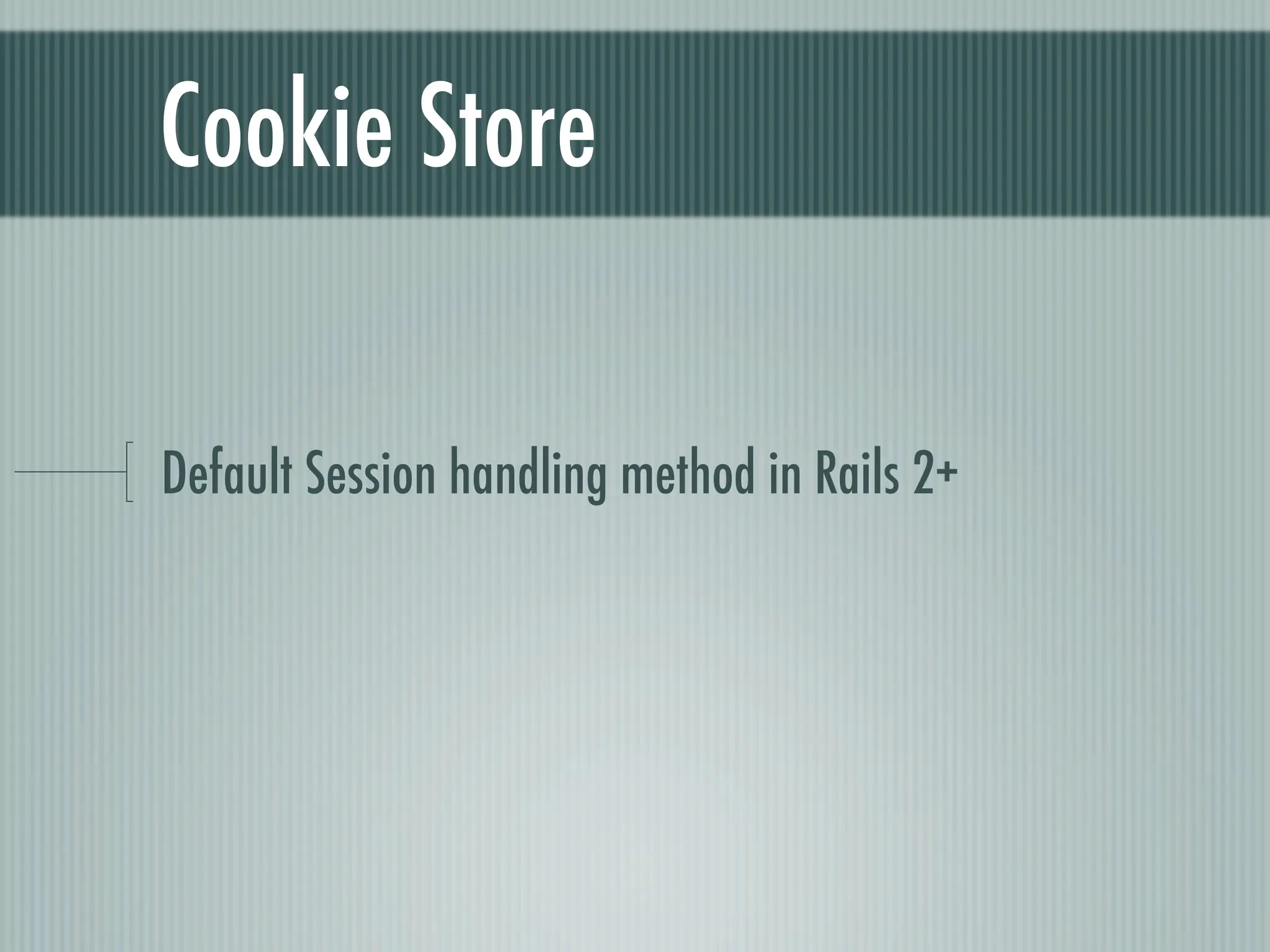 Web Appliction Security - Scotland on Rails presentation