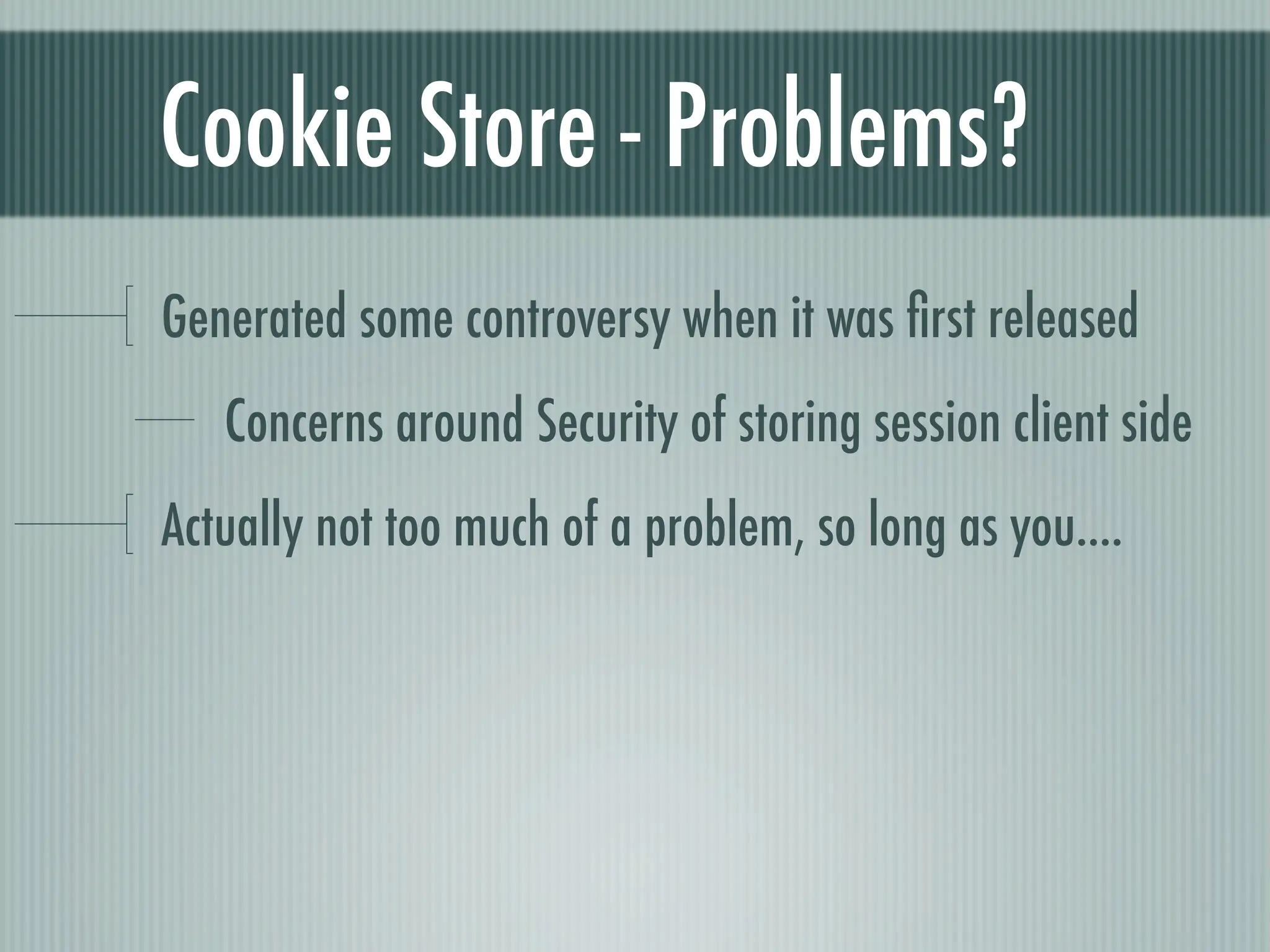 Web Appliction Security - Scotland on Rails presentation