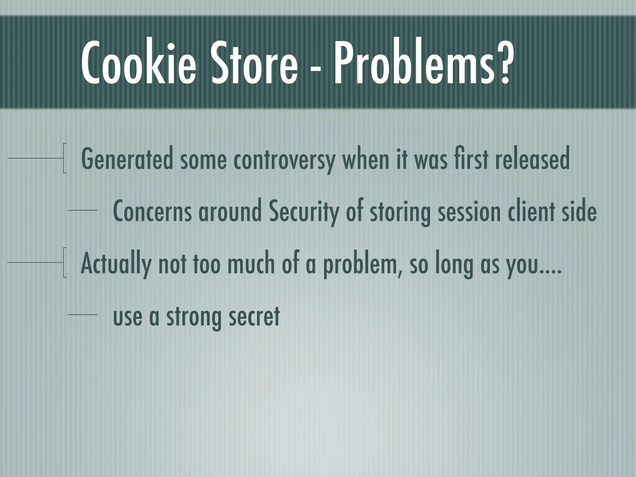 Web Appliction Security - Scotland on Rails presentation