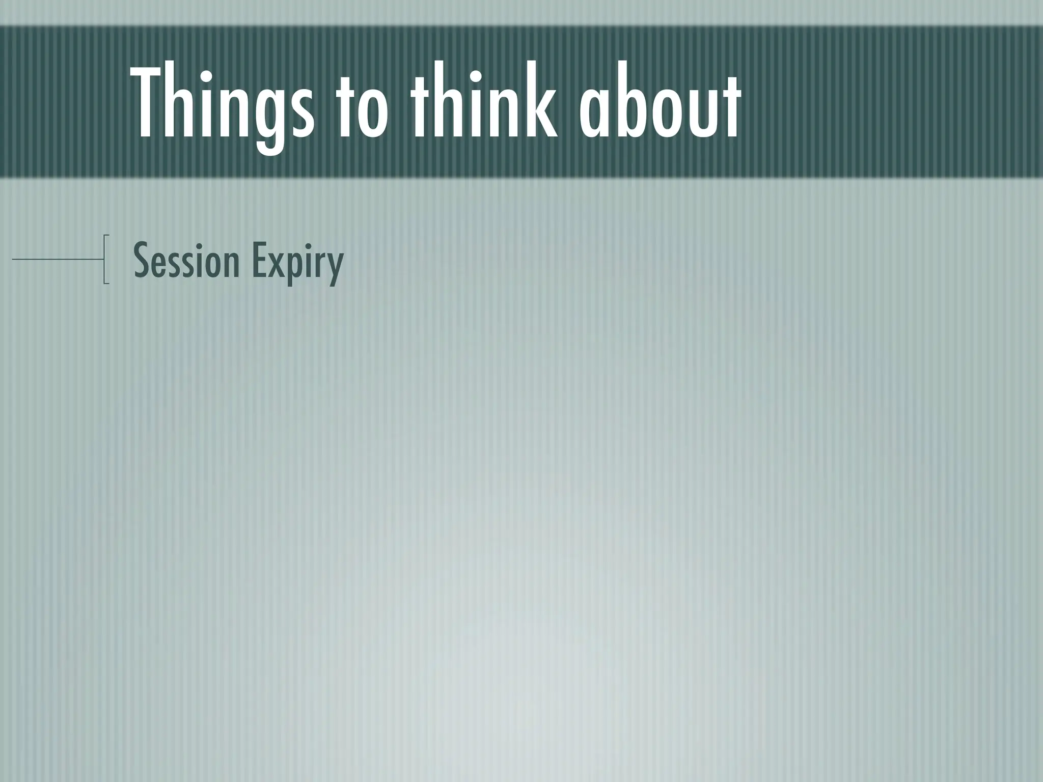 Web Appliction Security - Scotland on Rails presentation