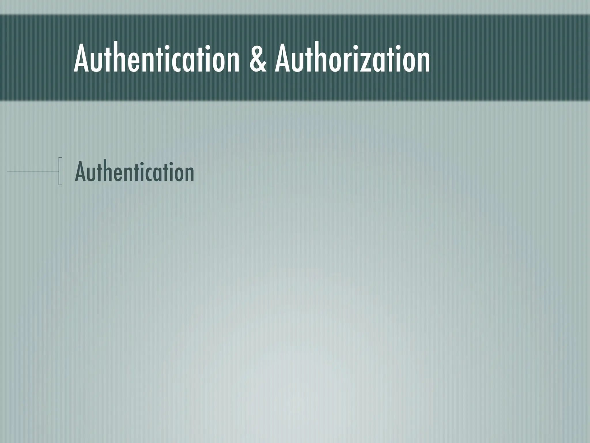 Web Appliction Security - Scotland on Rails presentation