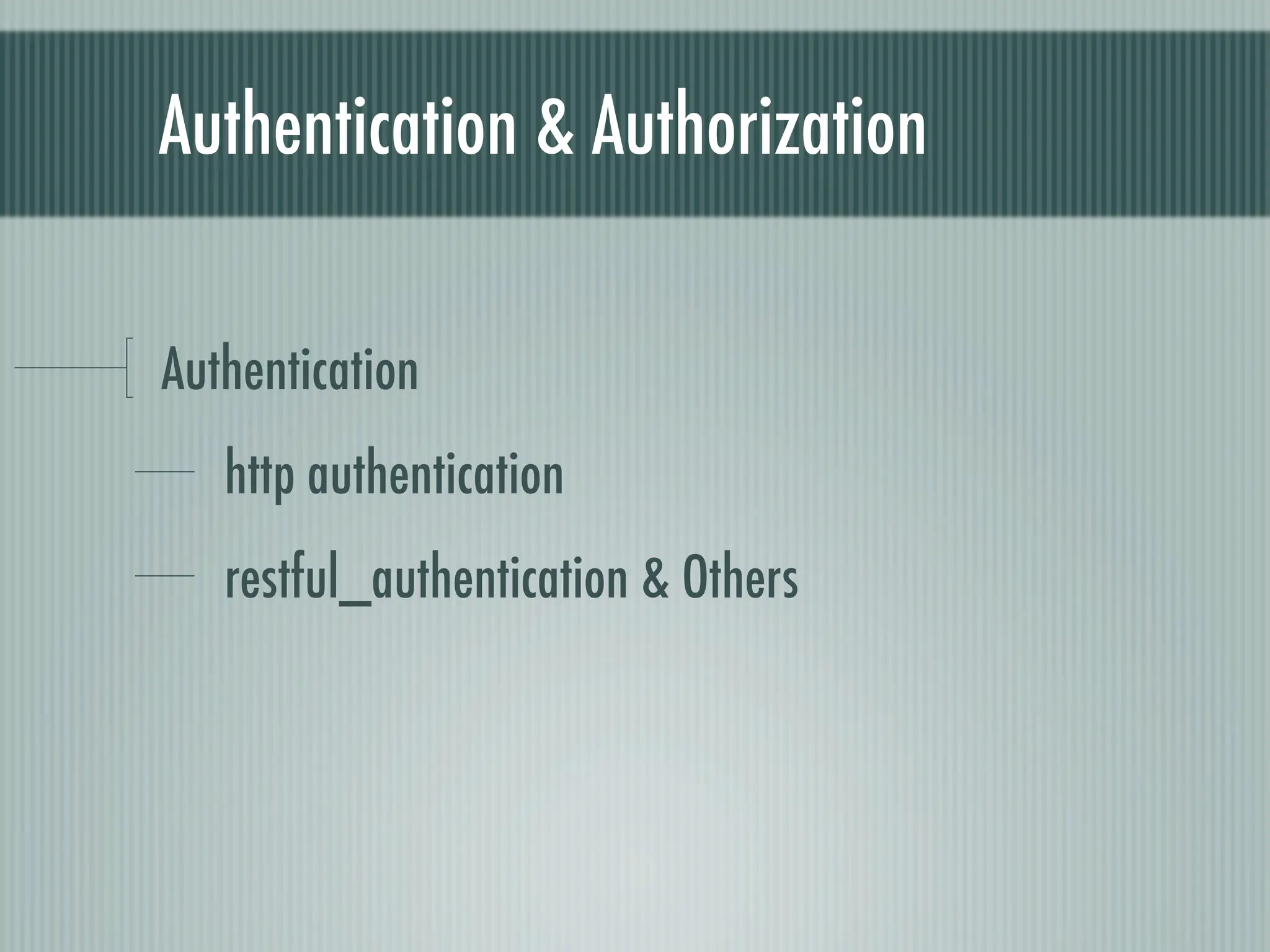 Web Appliction Security - Scotland on Rails presentation