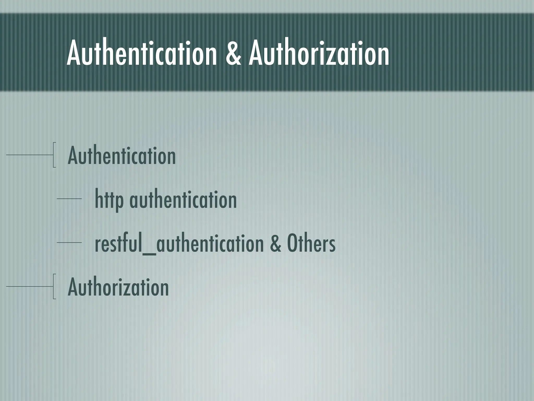 Web Appliction Security - Scotland on Rails presentation
