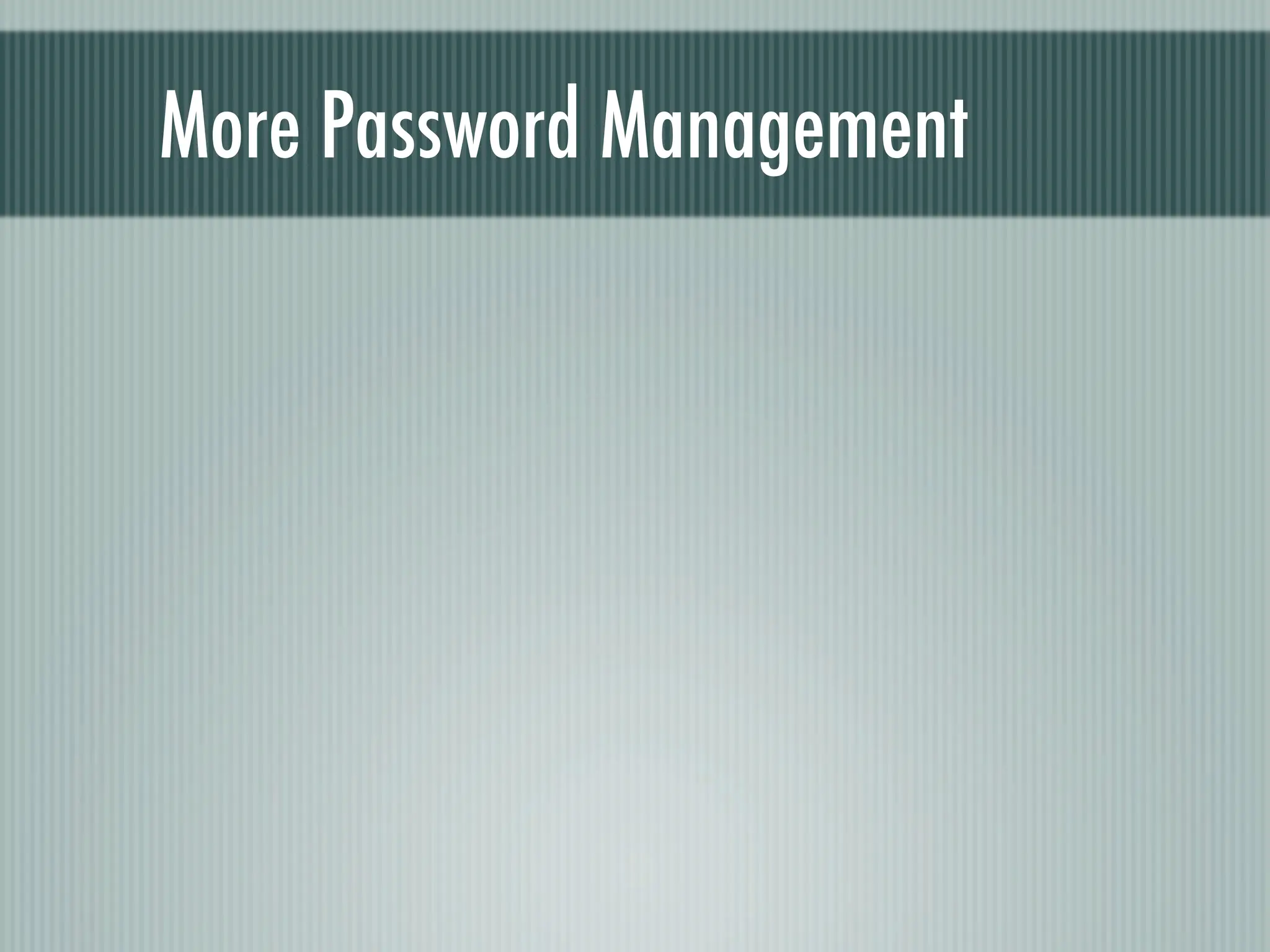 Web Appliction Security - Scotland on Rails presentation
