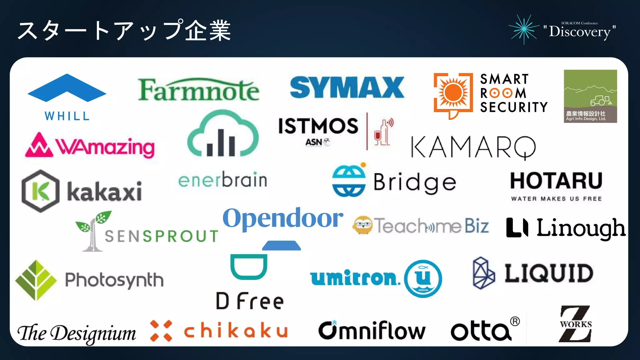 スタートアップ企業
 